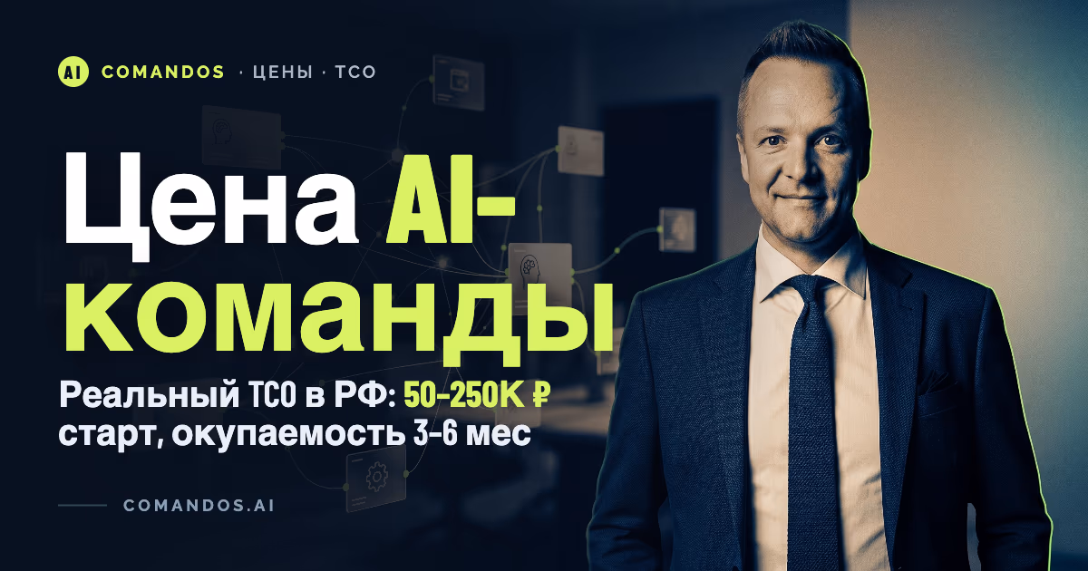 Окупаемость AI-автоматизации: ROI-калькулятор 2026